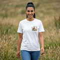 Personalised British Wildlife Pun T-Shirt | Choose Your Design & Name | Nature Gift for Her