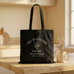 Personalised 'There's No Better Friend' Lavender Tote Bag | Custom Gift for Her