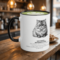 Not Today Motherfluffer Mug | Funny Cat Coffee Cup | Sarcastic Gift - AlleyCrafters