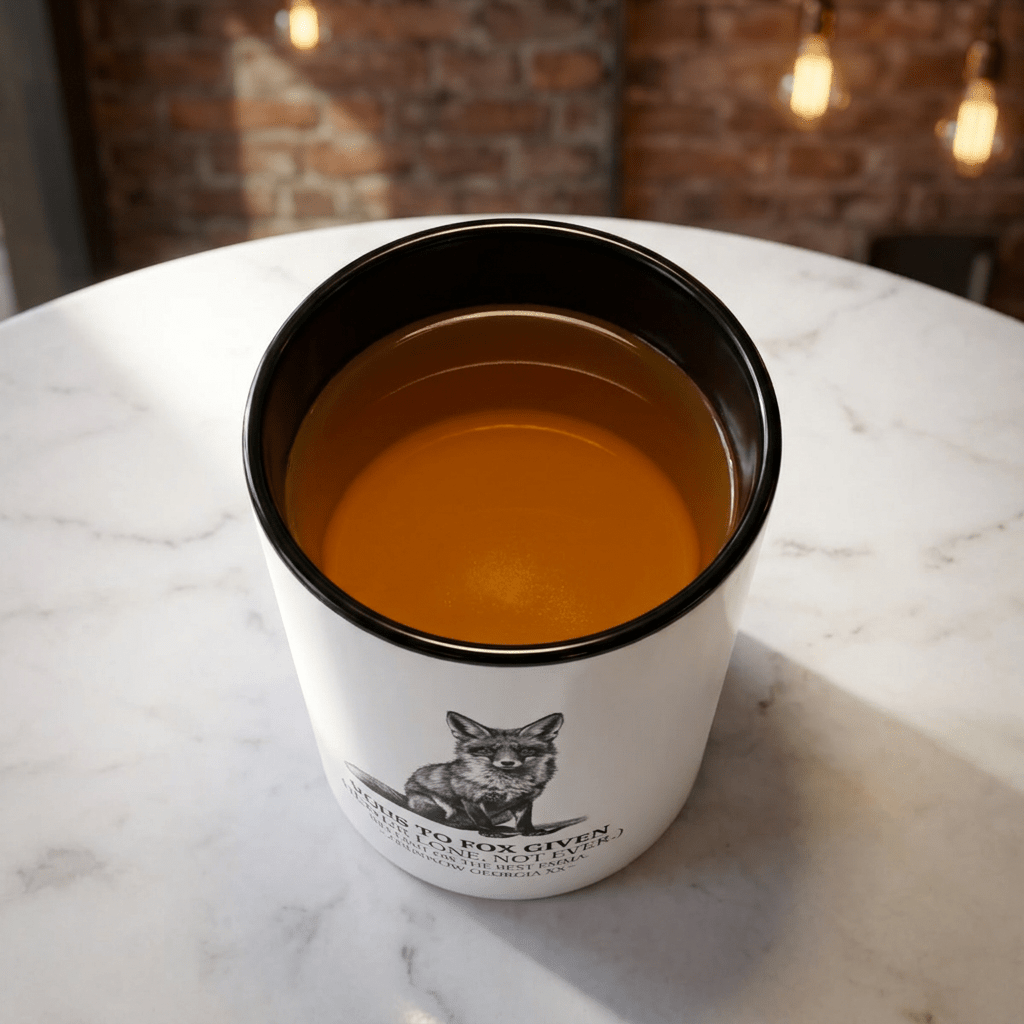 Zero Fox Given Mug | Funny Fox Coffee Cup | Sarcastic Gift for Her - AlleyCrafters
