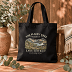 The Place I Keep Coming Back To Lake District Scenic Cotton Tote - #AlleyCrafters
