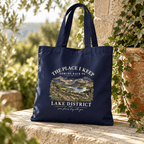 The Place I Keep Coming Back To Lake District Scenic Cotton Tote - #AlleyCrafters