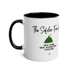 Personalised Family Mug | 'The [Name] Family' New Home & Adventures Two-Tone 11oz
