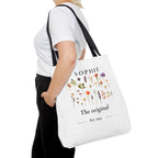 Personalised Floral Tote Bag — Custom Name & Year Garden Tote Gift