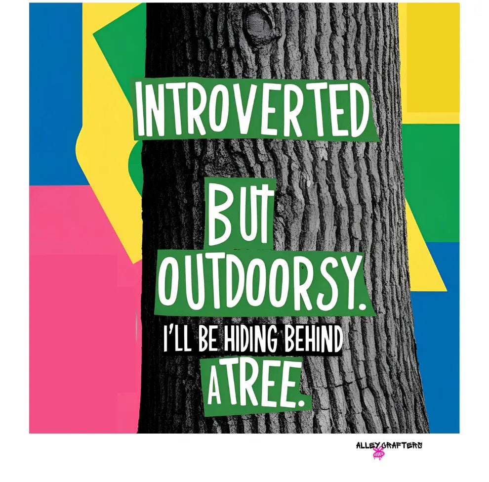 Introverted Outdoorsy Mug - Alley Crafters