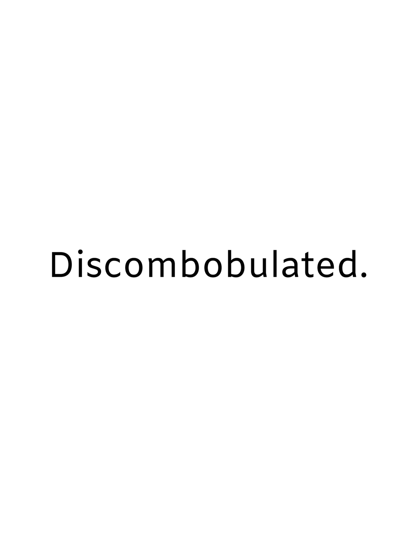 Overstimulated Discombobulated Mug | Funny Mental Health Coffee Cup Gift