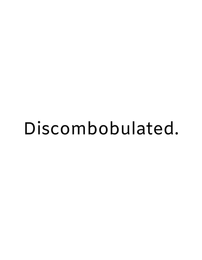 Overstimulated Discombobulated Mug | Funny Mental Health Coffee Cup Gift