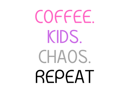Coffee Kids Chaos Repeat Hoodie