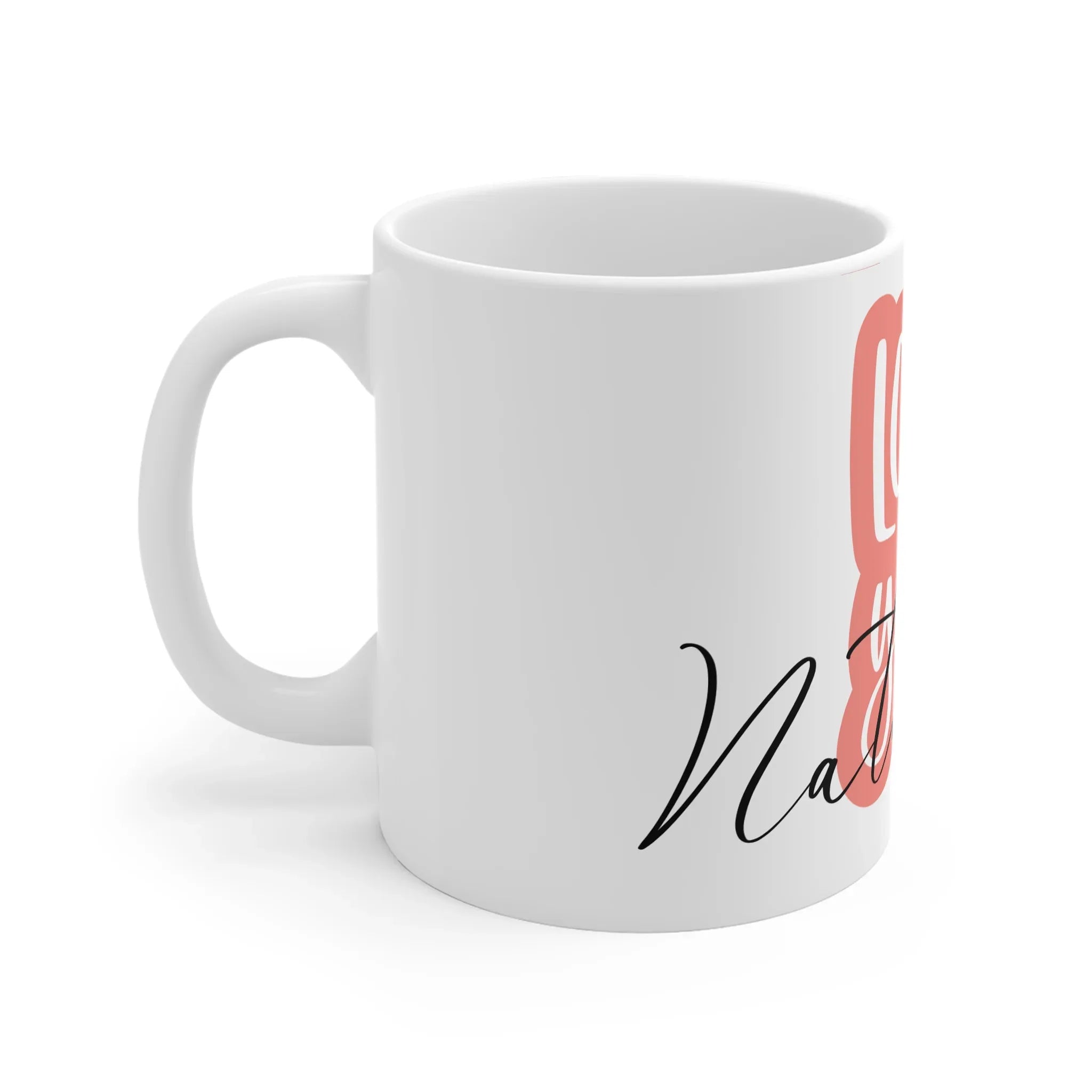 Personalised 'Love You' Mug | Add ANY Name | Valentine's Day Gift - AlleyCrafters