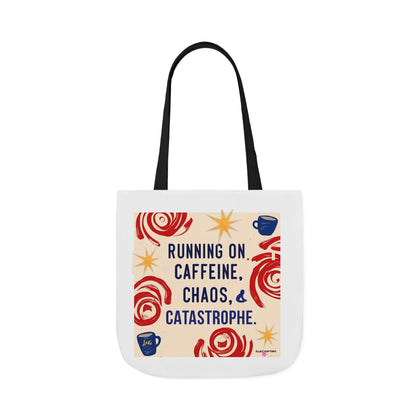 Caffeine Chaos Tote Bag