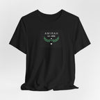 Personalised Name T-Shirt with Est Year | Custom Floral Monogram Tee