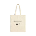 Natural canvas tote bag with "Honeymoon loading..." text and heart icon