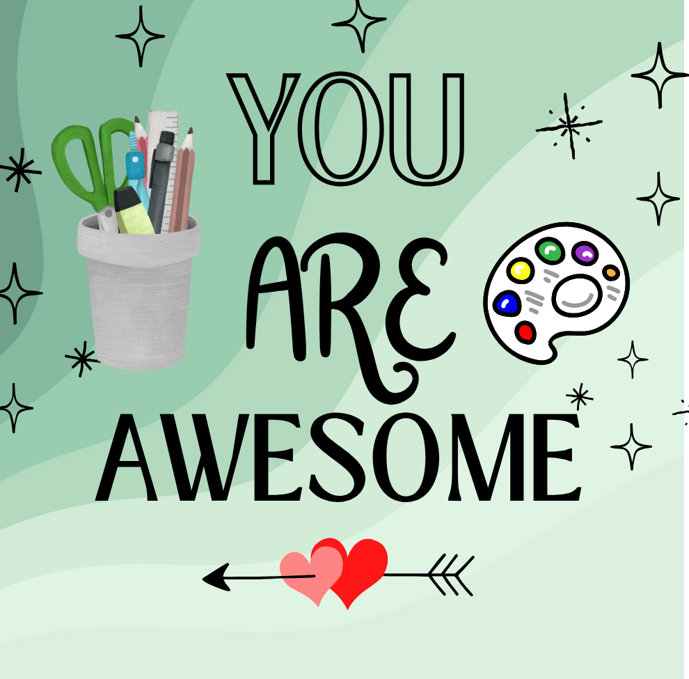 You Are Awesome Teacher Gift