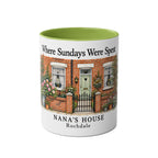 Personalised Family House Mug – Where Sundays Were Spent - #AlleyCrafters