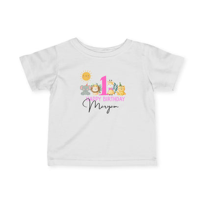 Birthday Celebrations Infant Jersey Tee