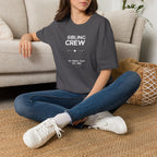 Sibling Crew T-Shirt — Personalised Names & EST. Date Family Tee