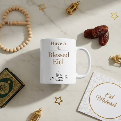 3. Flatlay with Eid Elements