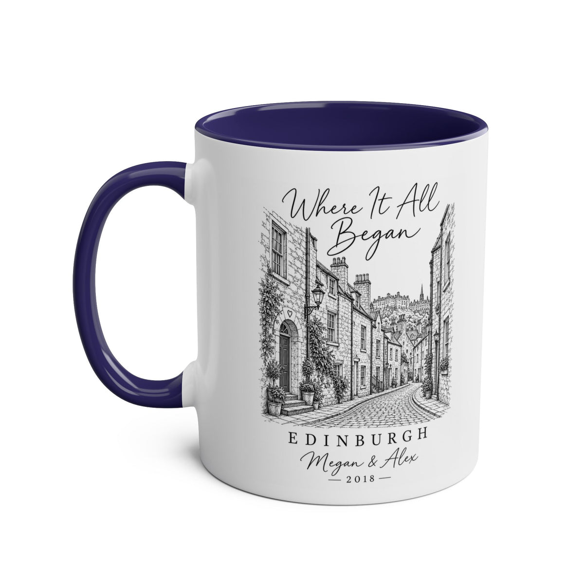 Personalised Place Mug – Custom Wording & Special Memories - #AlleyCrafters