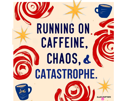 Caffeine Chaos Tote Bag