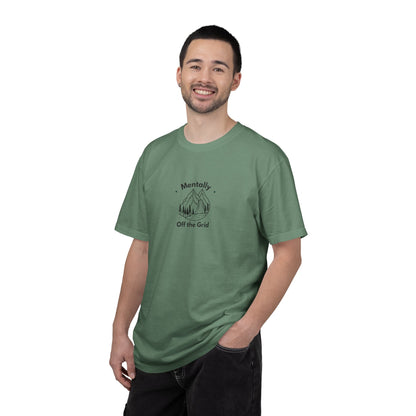 Personalised "Mentally..." T-Shirt — Custom Text Mountain Graphic Tee