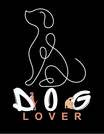 Dog Lover Crewneck Sweatshirt — Minimal Line Art Puppy Design - Alley Crafters