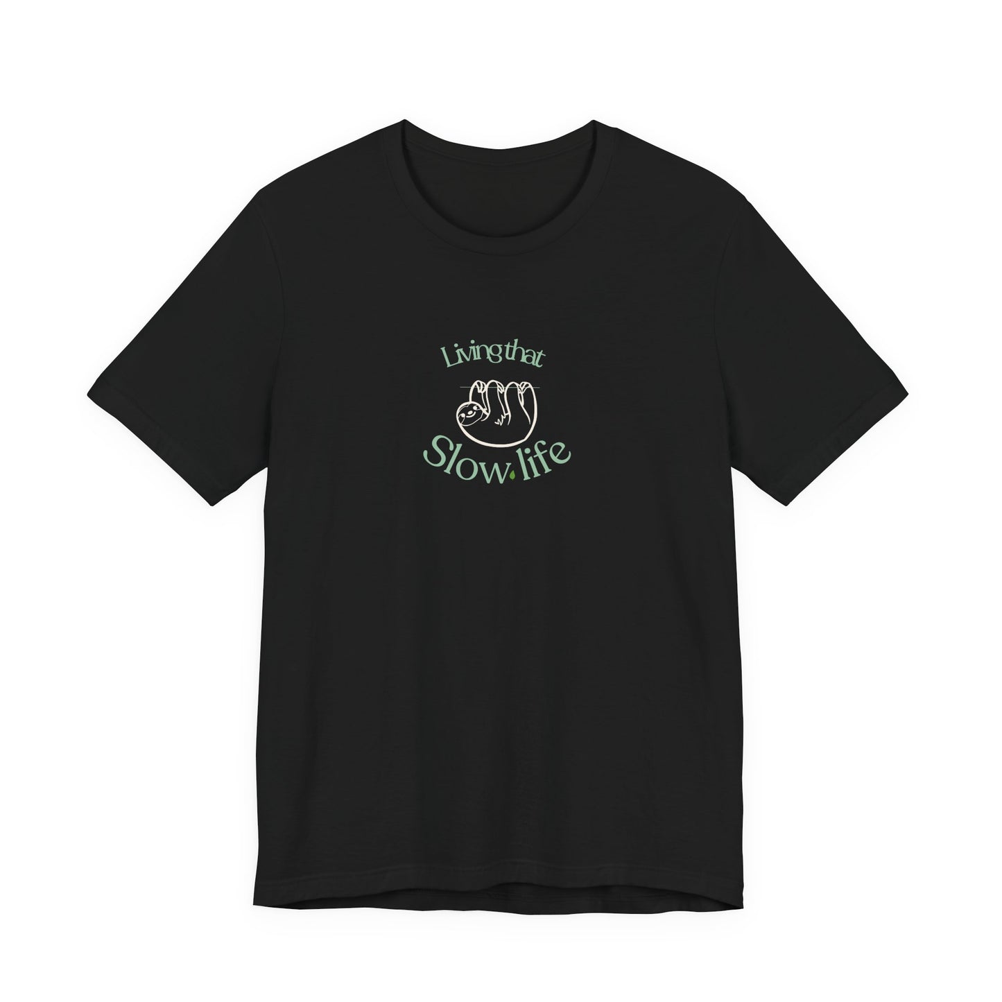 Living That Life T-Shirt | Slow Life, Plant Life & Cat Life Graphic Tee