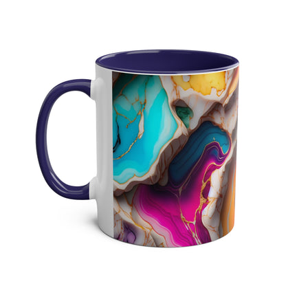 Personalised Marble ink Coloured Mug!