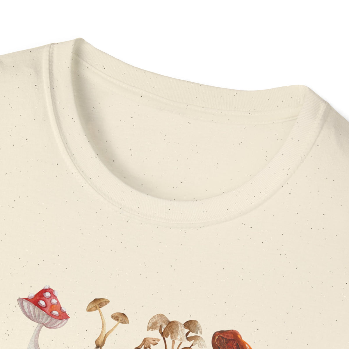 Mushroom T-Shirt – Vintage Botanical Fungi Print - #AlleyCrafters