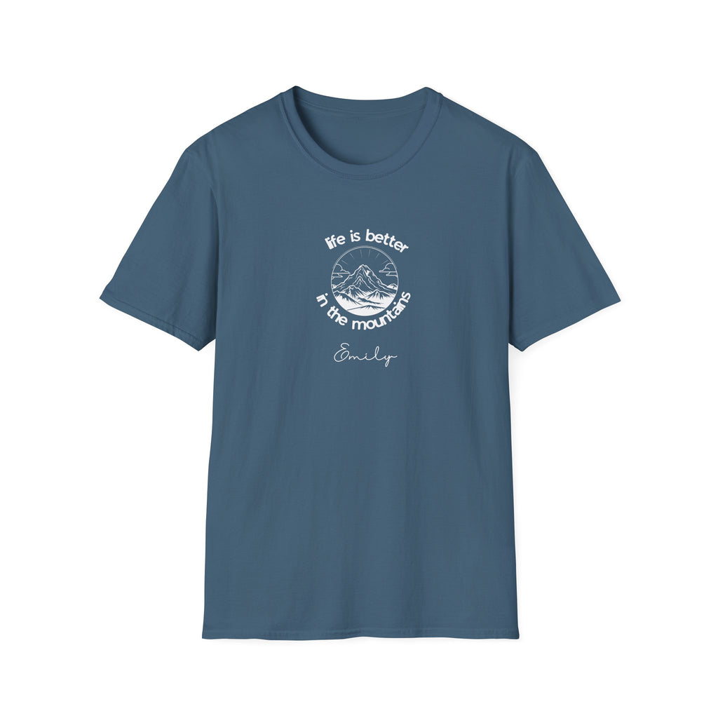 Mountain Adventure T-Shirt | Life Is Better in the Mountains Scenic Tee