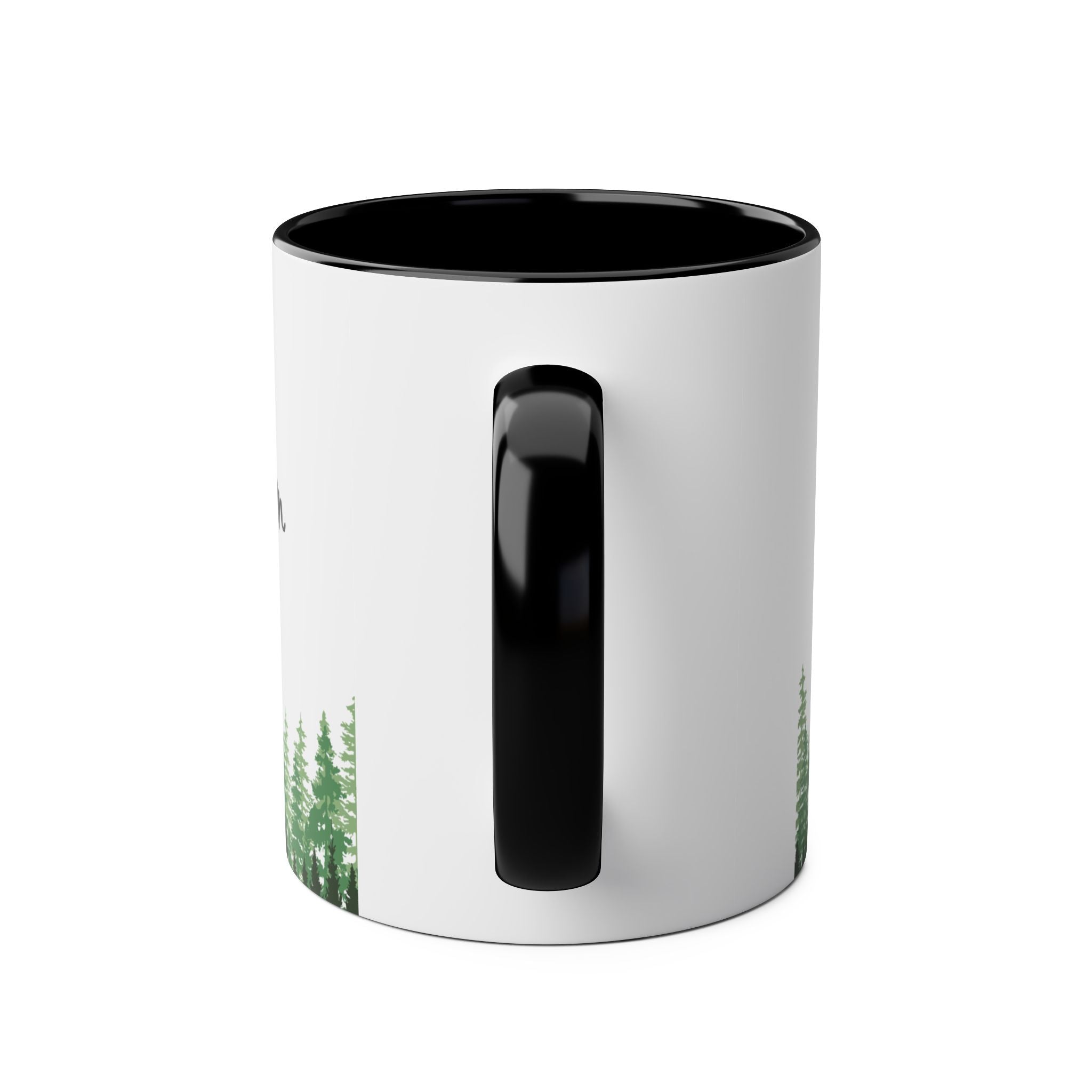 Personalised Teacher Off Duty Mug | Two-Tone 11oz | Teacher's Name & Year