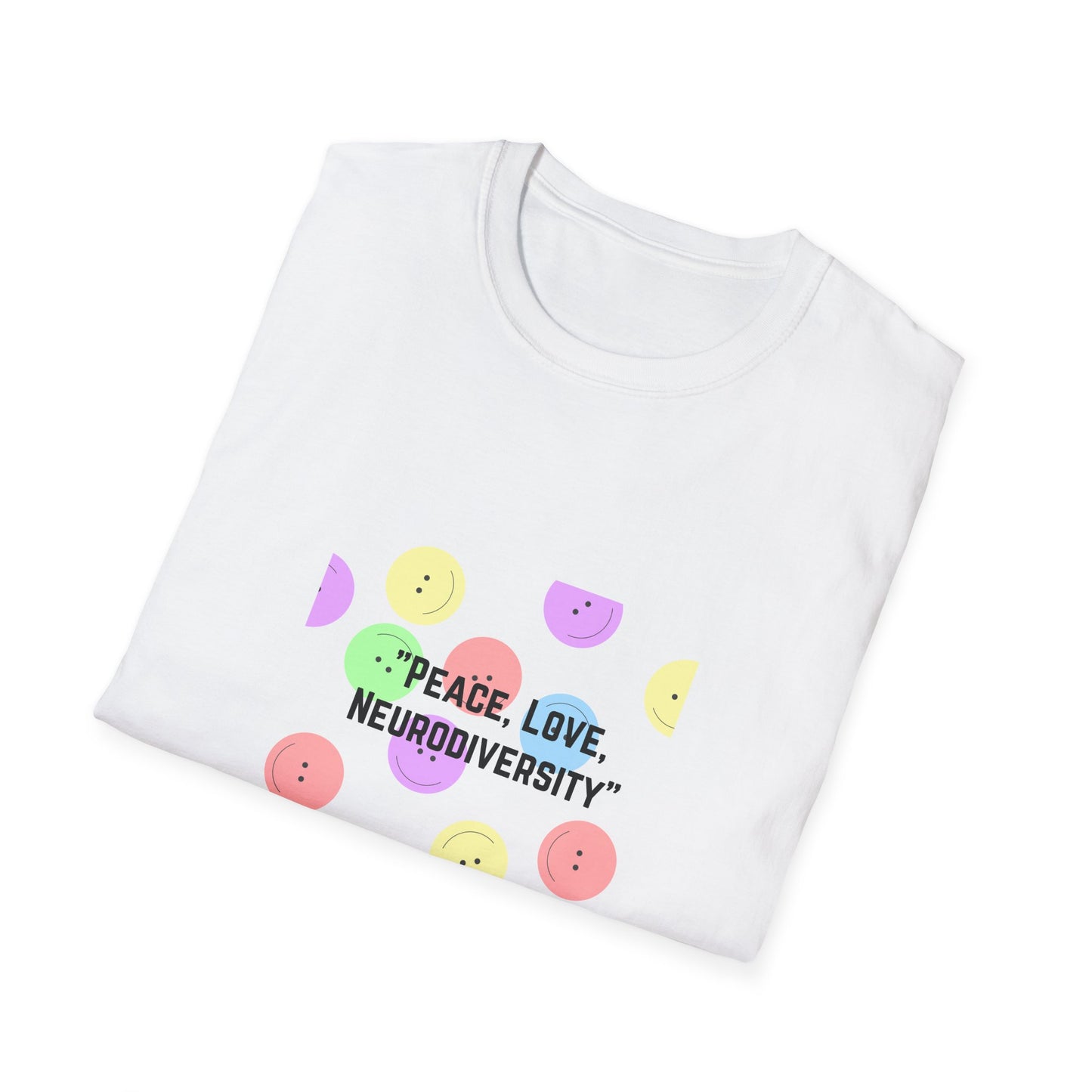 Peace, Love, Neurodiversity T-Shirt | Embrace Your Unique Vibe!
