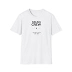 Sibling Crew T-Shirt — Personalised Names & EST. Date Family Tee