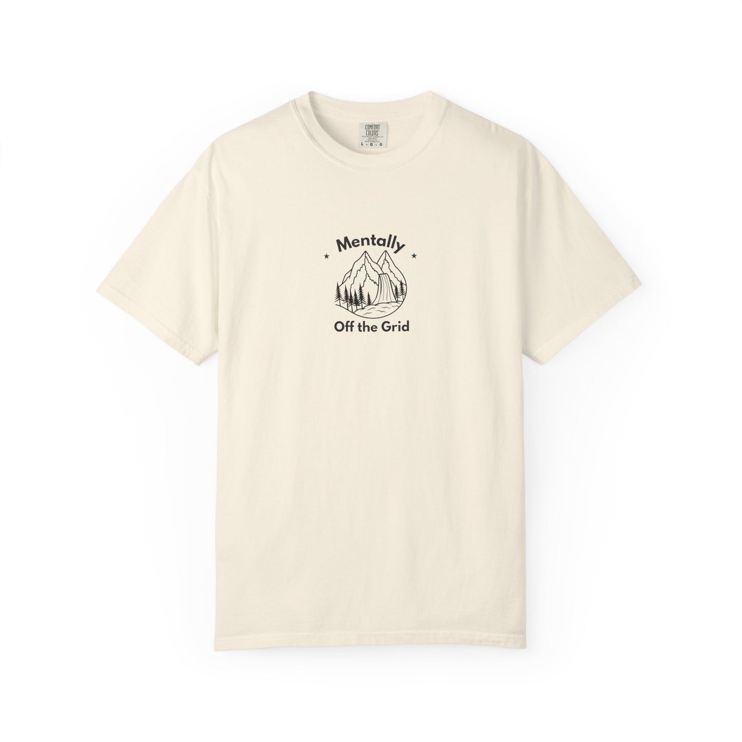 Personalised "Mentally..." T-Shirt — Custom Text Mountain Graphic Tee