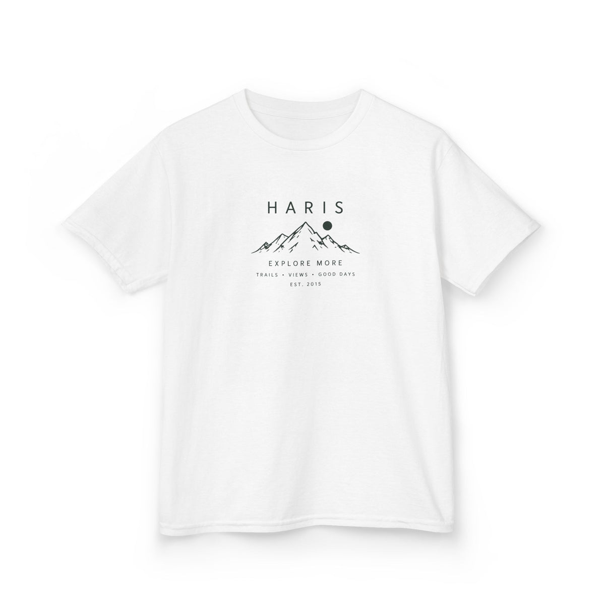 Personalised Mountain Adventure Kids T-Shirt | Children's Graphic Tee