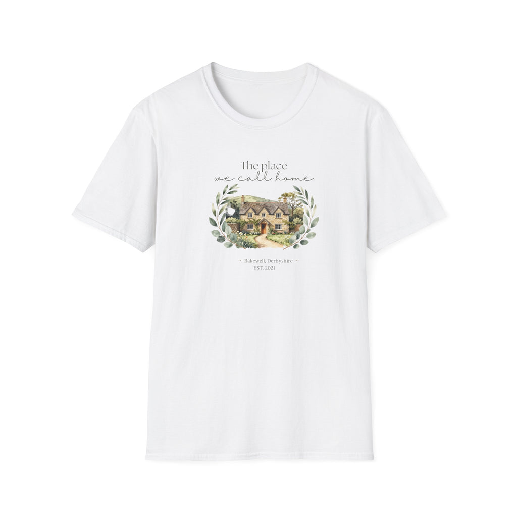 Cottage T-Shirt | The Place We Call Home | Vintage Floral Design