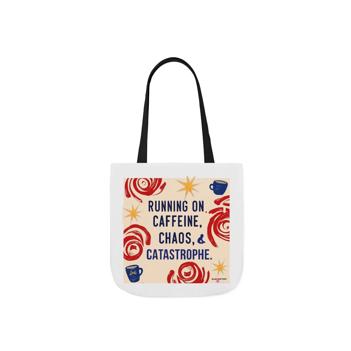 Caffeine Chaos Tote Bag