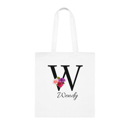 Name/Initial - Cotton Tote