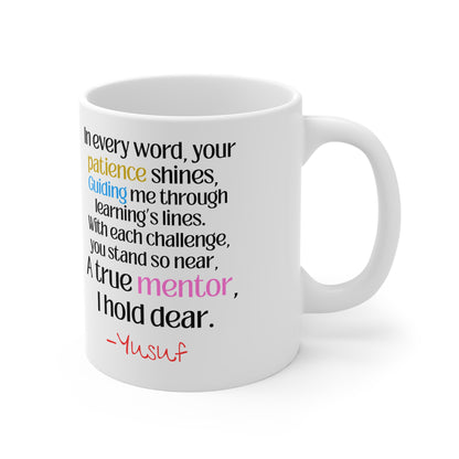 Teacher Appreciation Rainbow Mug