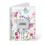 Bloom Where You Are Planted Journal — A5 Floral Watercolour Notebook