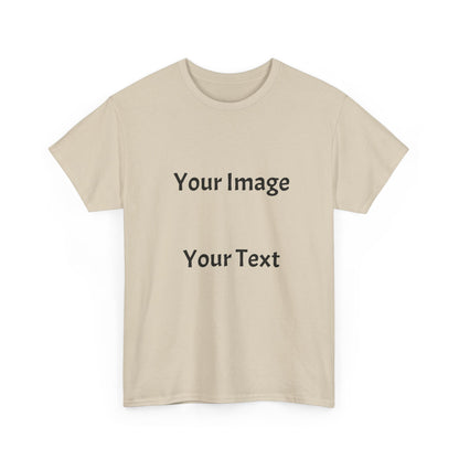 Custom Image and Text Unisex T-Shirt