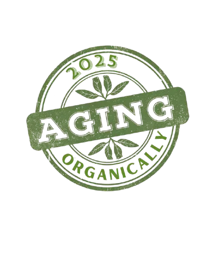 Aging Organically 2025 Sweatshirt | Funny Birthday Jumper UK - Alley Crafters