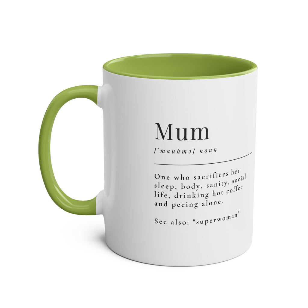 Personalised Mum Photo Mug – Funny Mum Definition Gift - #AlleyCrafters
