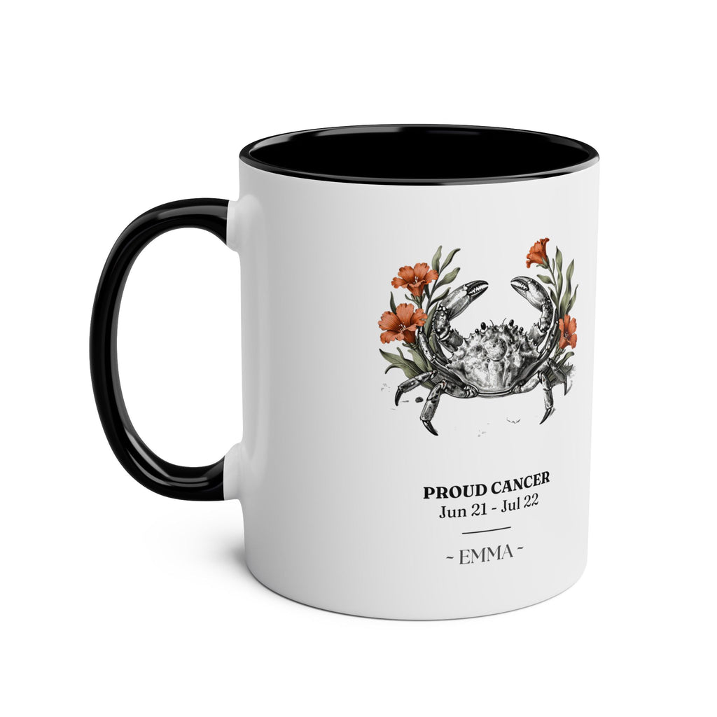Personalised Zodiac Mug | Star Sign Birthday Gift | Custom Name & Birth Month - AlleyCrafters