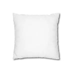 Personalised pillowcase with plain white front