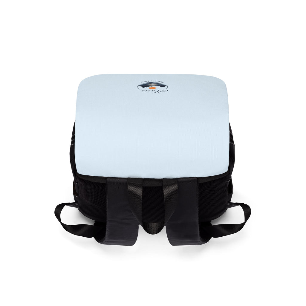 Personalised Adventure Backpack — Explore More Canvas Rucksack