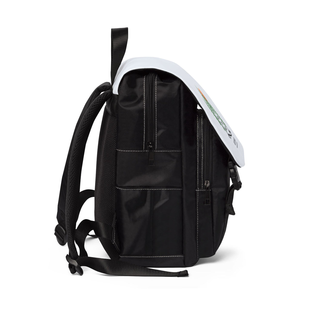 Into The Wild Personalised Forest Backpack — Canvas Outdoor Shoulder Bag