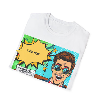 Pop Art T-Shirt - Custom Text Design