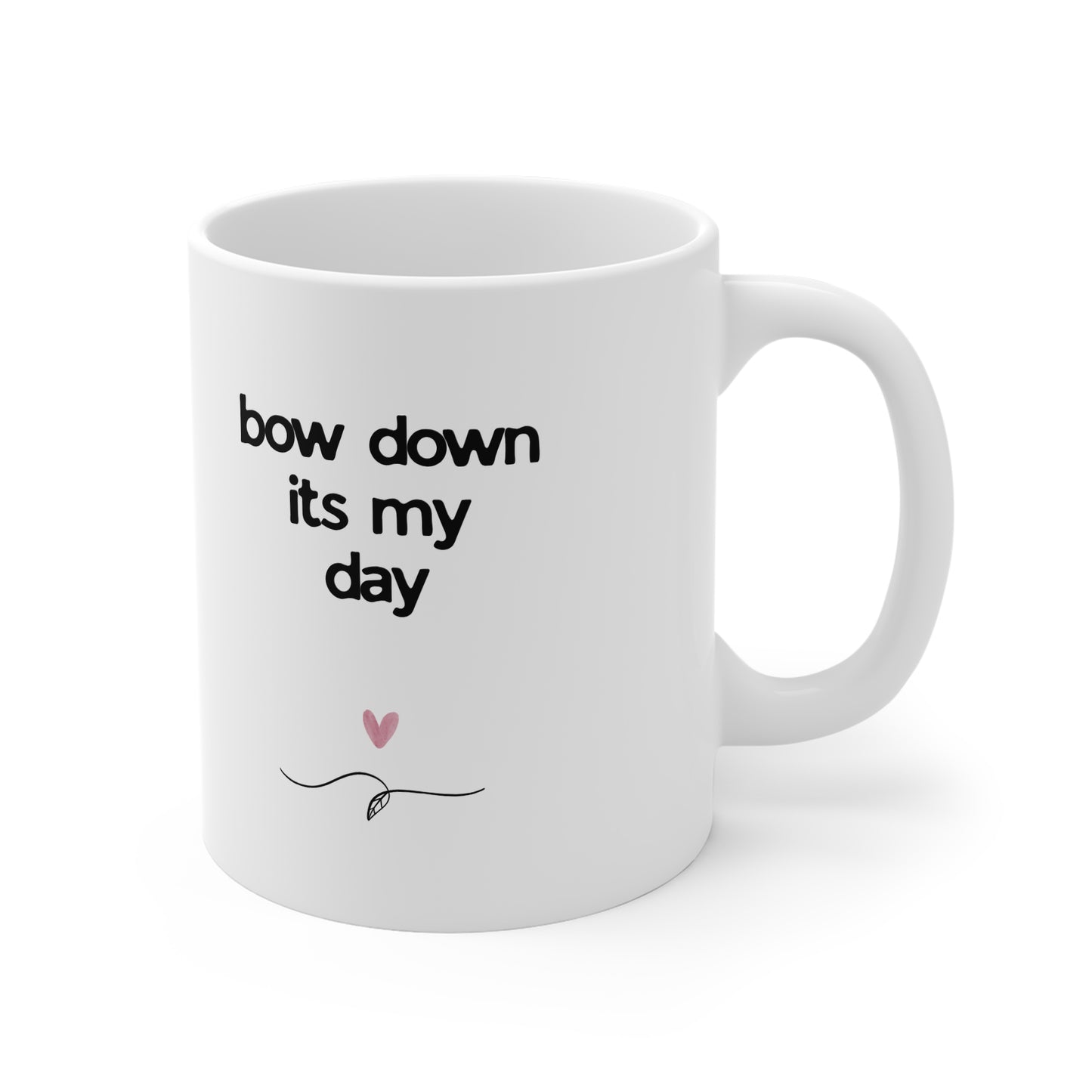 Birthday Queen Mug — 11oz Ceramic Coffee Cup | Birthday Gift for Her