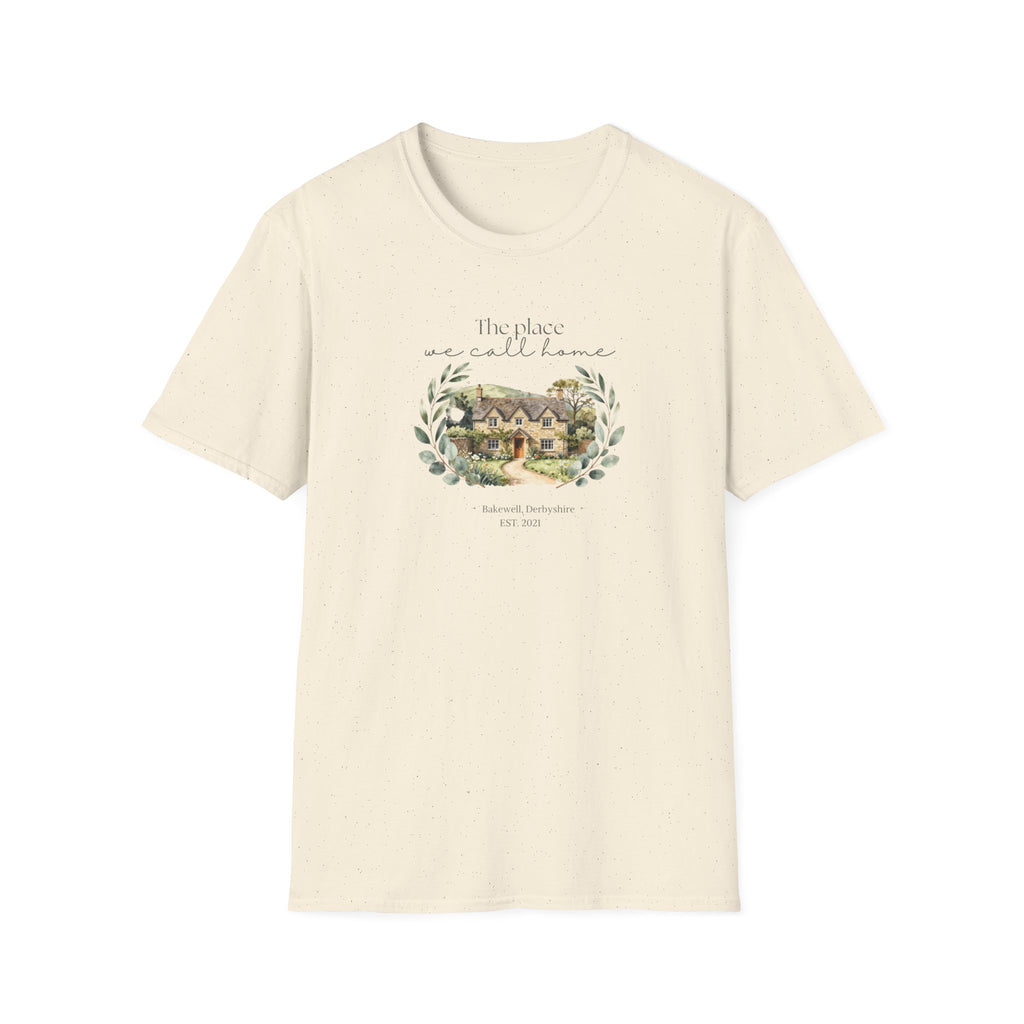 Cottage T-Shirt | The Place We Call Home | Vintage Floral Design