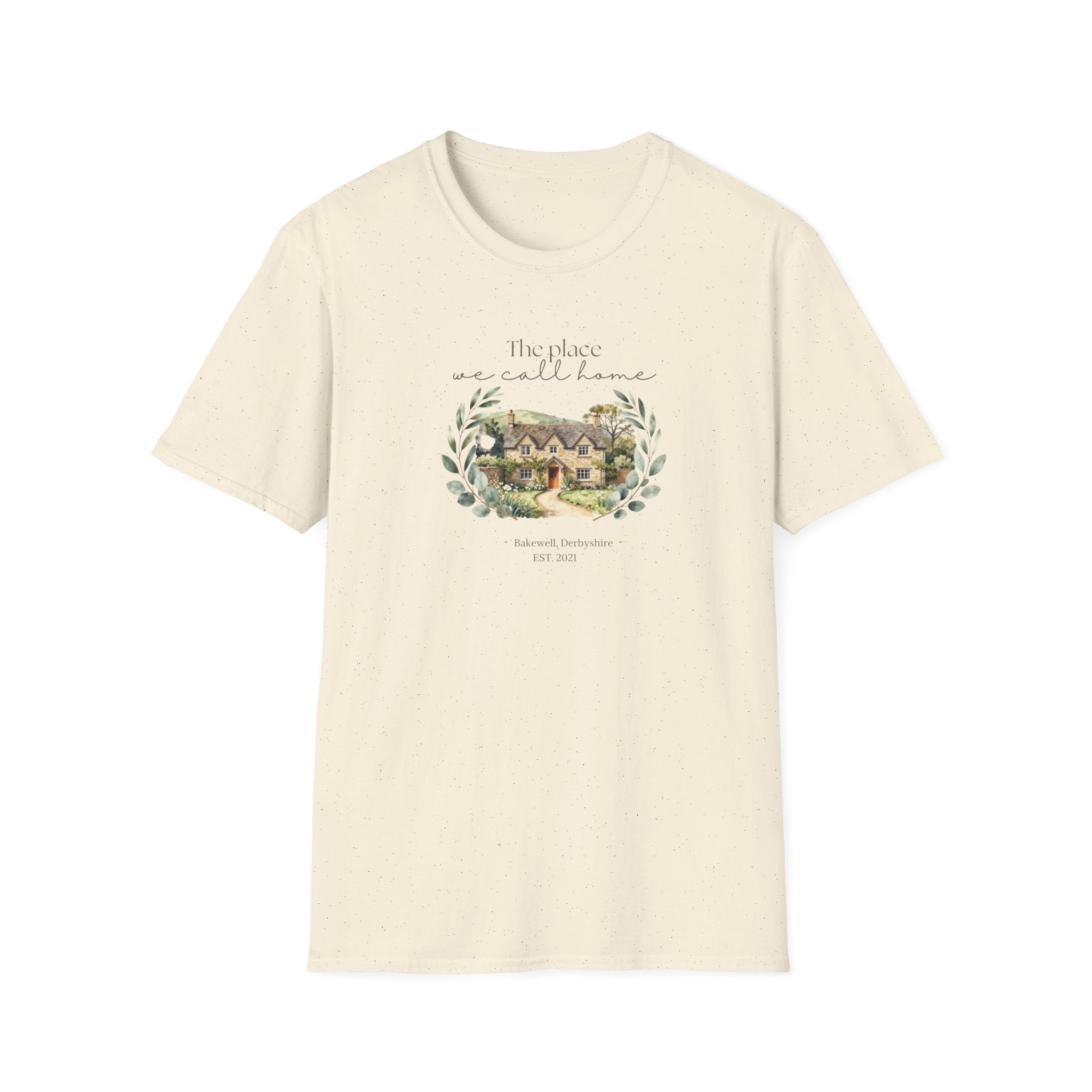 Cottage T-Shirt | The Place We Call Home | Vintage Floral Design